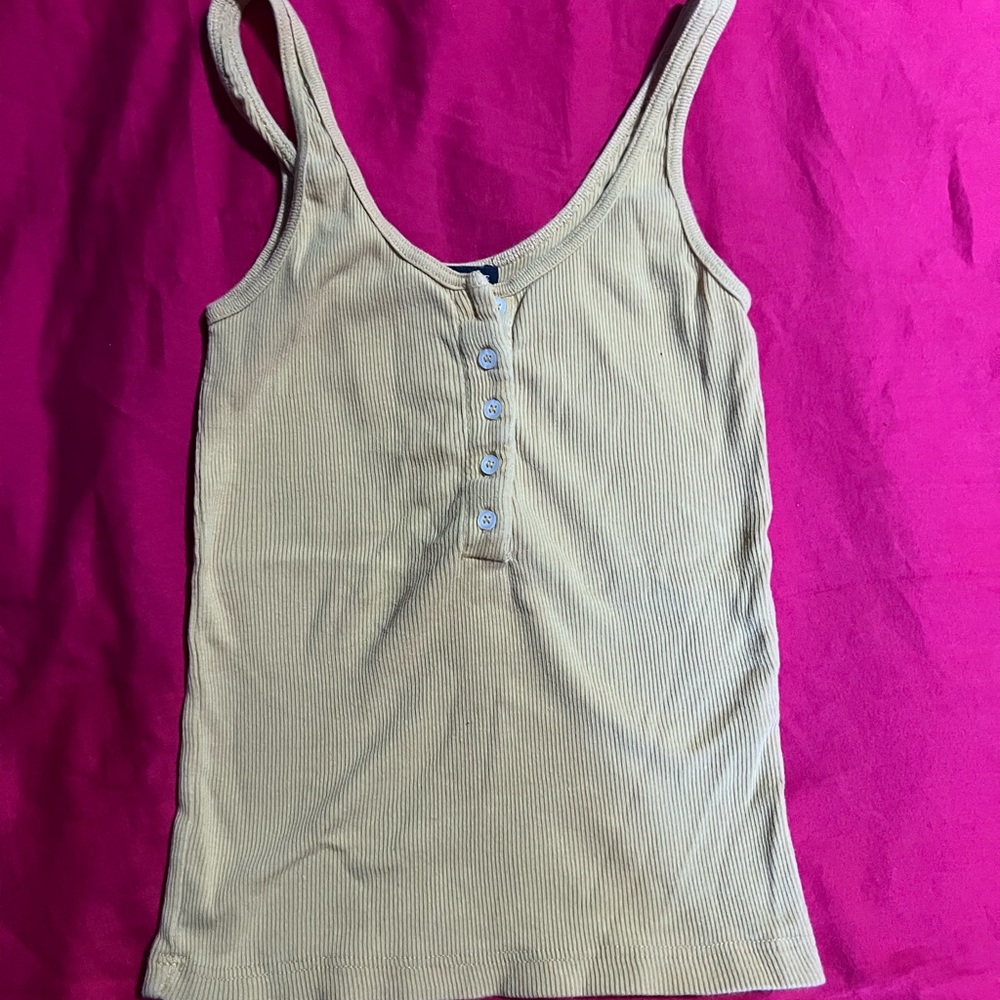 Brandy Melville Yellow Tank